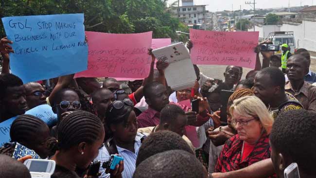 Liberian Protesters