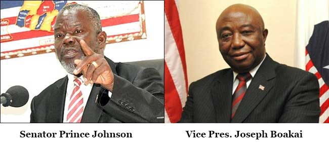 Senator Johnson and VP Boakai